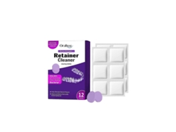 Placa De Limpeza Para Retentores De Dentaduras Oralhoe Purple, Manchas, Depsitos De Trtaro, Placa De Limpeza De Odores De Cavidade Dentria Yunzii