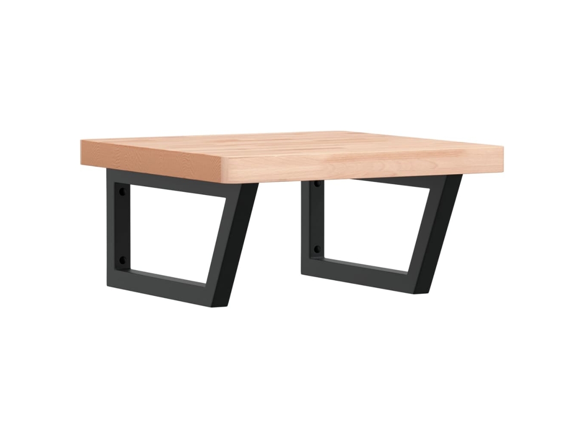 Basin Shelf, Basin Shelves Vidaxl Marrom Madeira (50 X 50 X 4 Cm)