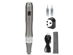 Lápiz De Microneedling Eléctrico Sem Fio Com 6 Velocidades Ajustáveis Com Jeringas Plug Uk 100-240v