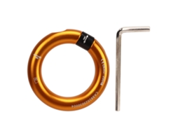 Anel de Rapel 12mm Conexão Desmontável Ouro