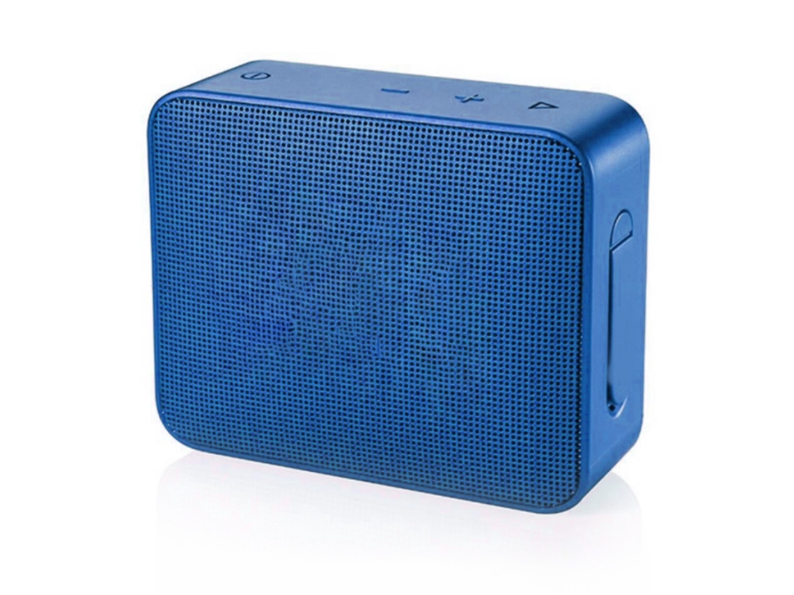 Mini Altavoz Bluetooth Inalámbrico Sonido Estéreo Graves Viajes Hogar Azul Marino | S/MARCA