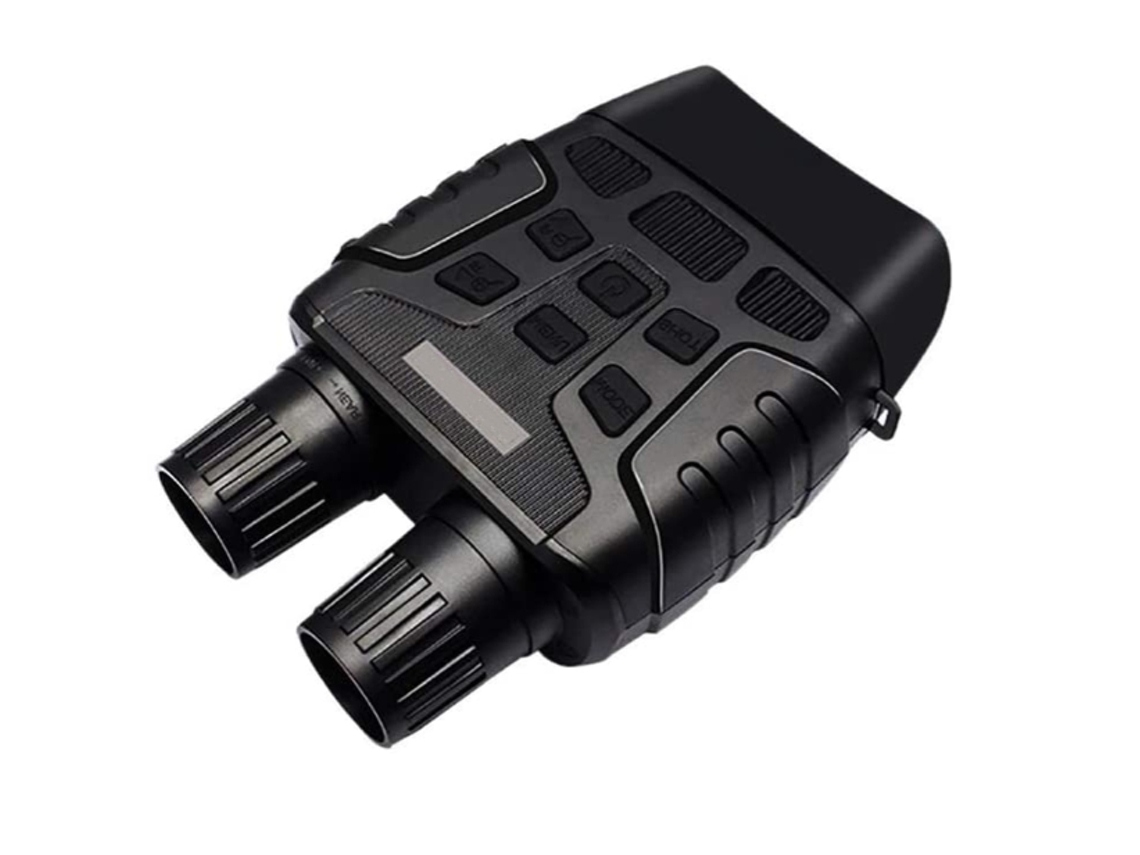Óculos De Visão Noturna, Binóculos De Visão Noturna Para Caça, Imageador Infravermelho Digital De Visão Noturna Para Caça Yizhood (preto)