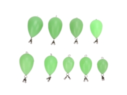 Flutuador Luminoso para Pesca Noturna 9pcs