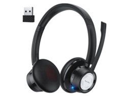 Fones De Ouvido Bluetooth Sem Fio Com Microfone, Bateria Com Duração De 25 Horas, Dobráveis.