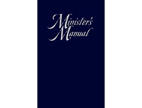 Livro Ministers Manual 1998 de John Rempel (Inglês)