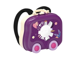 Mali mochila Brinquedo Infantil Multifuncional Conjunto de Role Play com Utensílios de Cozinha