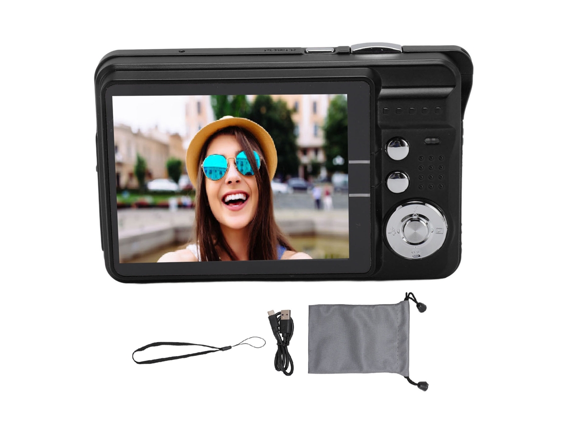2026 câmera Digital Compacta 4k, Câmera Portátil para Viagens e Adolescentes, Câmera de Bolso