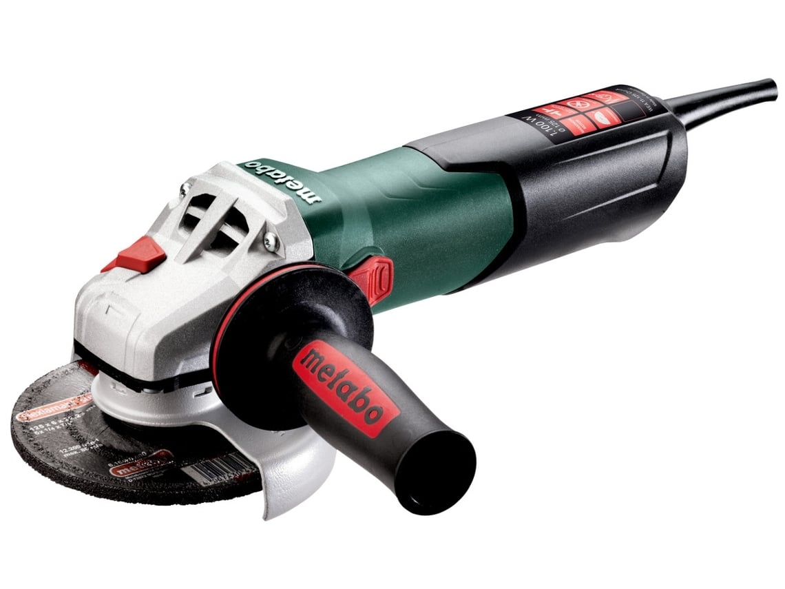 Esmerilhadeiras Angulares Rápidas/Caixa METABO Wea 11-125
