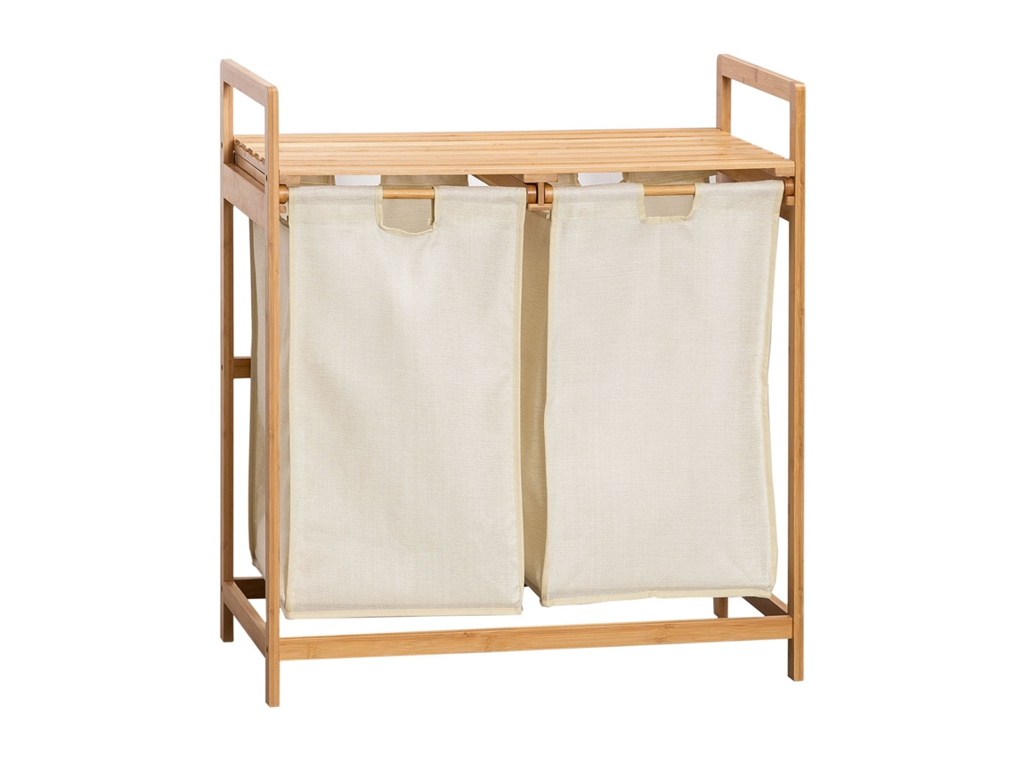 Sklum Cesto De Roupa De Bambu Joesh Bambú Branco ↑85 Cm