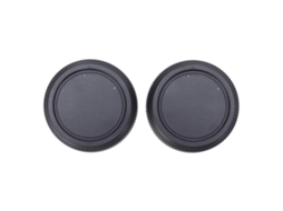 2pcs Lens Rear Caps Abs Plastic Snap On Lens Back Cover Replacement For Gfx Series Slr Cameras LAXISCREED