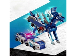 Carro De Brinquedo Com Super Combinação De Transformação Mágica 2 Em 1 Para Crianças, Carro Transformador De Colisão Magnética, Br Aquaforge