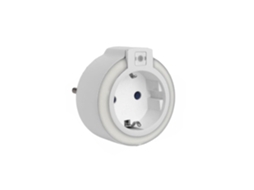 Luz De Presença com Tomada Branco 4 Leds E Sensor 230V Perel