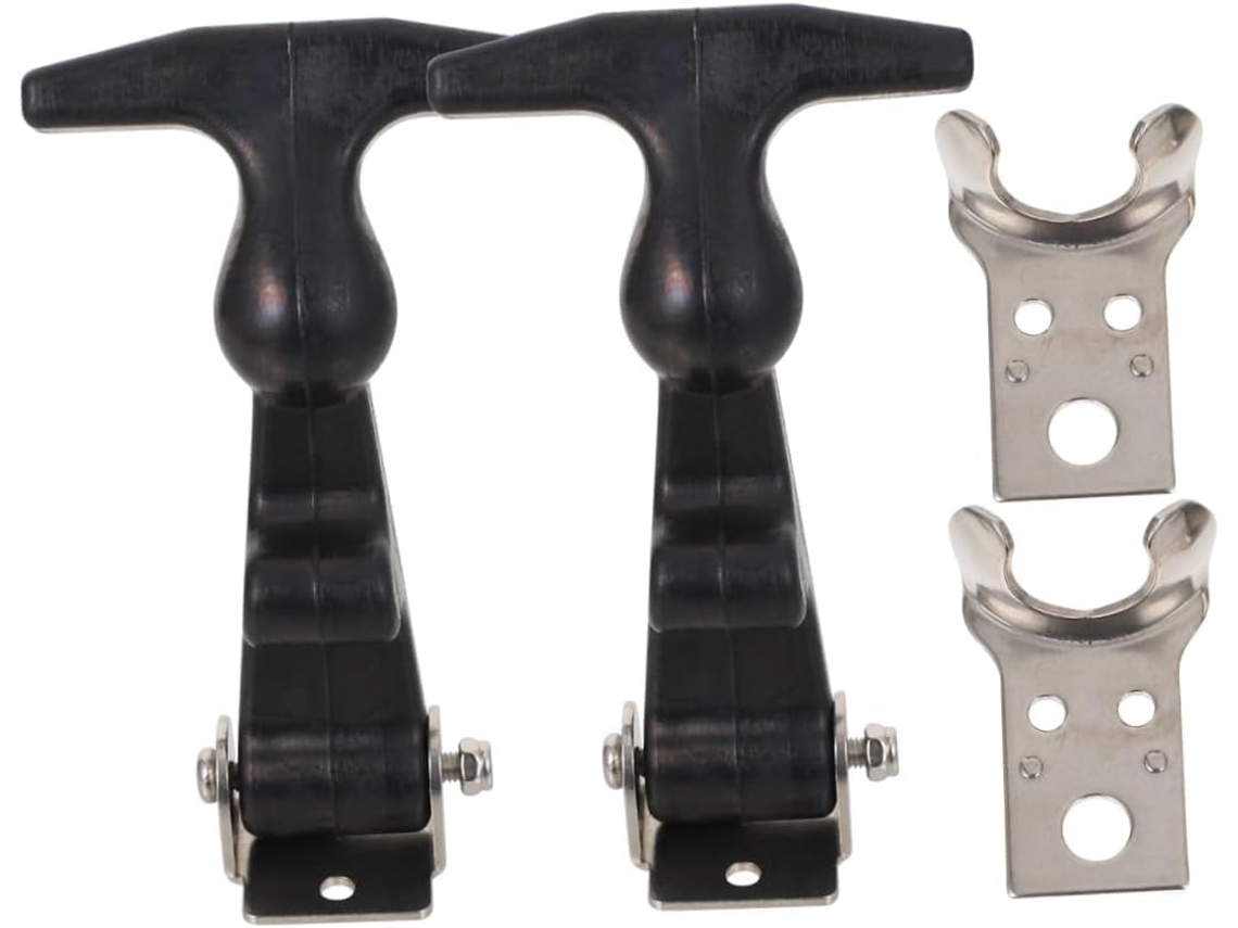 Conjunto de 2 Travas Para Cavetas Com Alça Flexíveis, Tecido Elástico