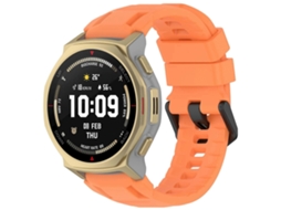 Pulseira De Silicone Com Fivela Preta Sólida Xdfind Para Amazfit T-rex 3 Pro 44mm