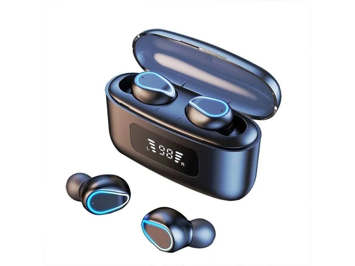 Auriculares In Ear Yizhood True Wireless Bluetooth Com Cancelamento De Ruído Preto