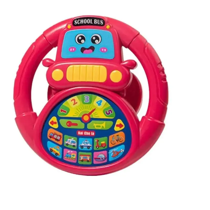 Volante Brinquedo Infantil EIFSON com Controlo de Direção Simulado e Som (carro)