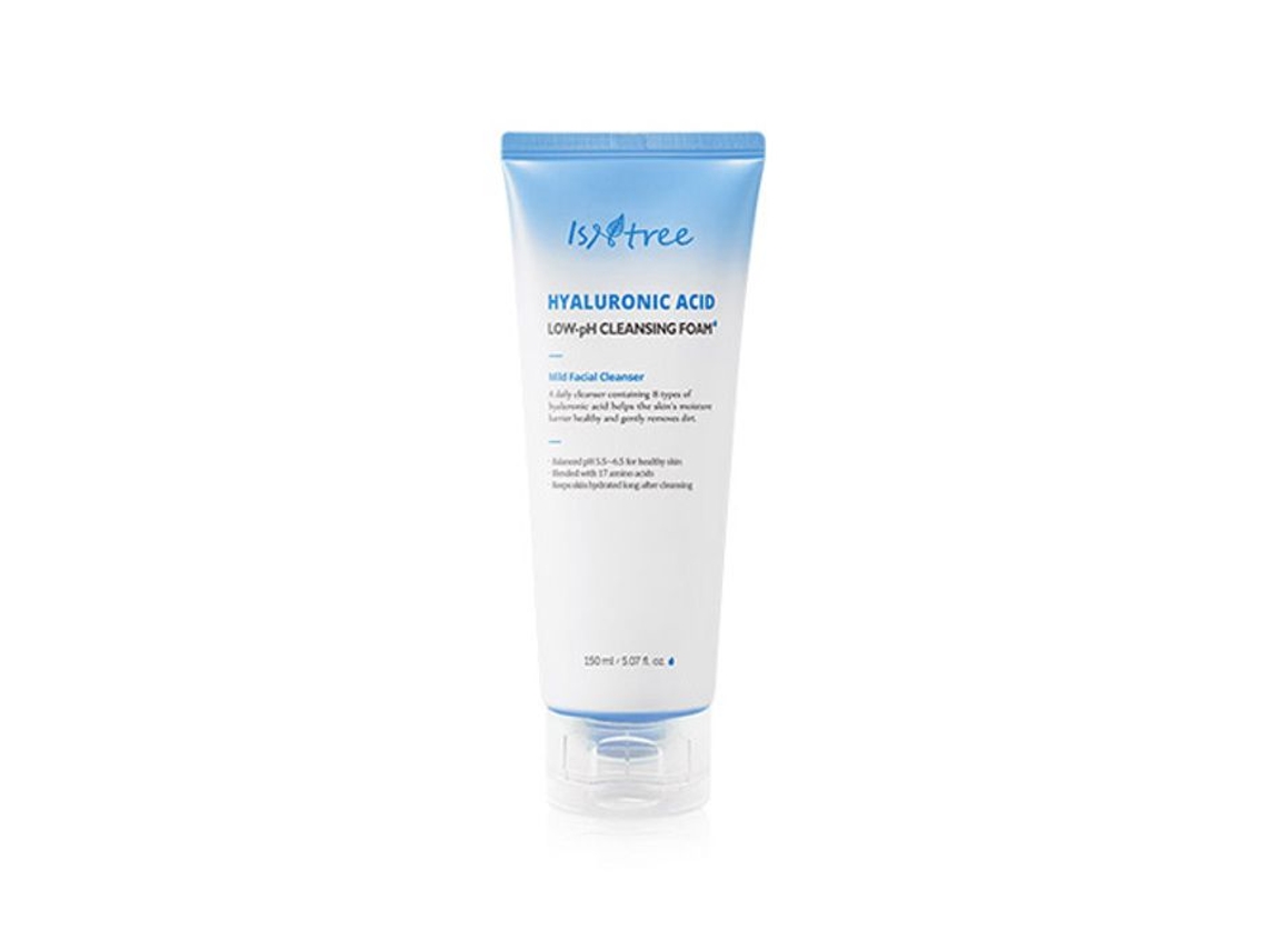 Espuma Limpa Baixo Ph Com Ácido Hialurônico 150 Ml Mousse De Limpeza Com Ácido Hialurônico De Baixo Ph Isntree