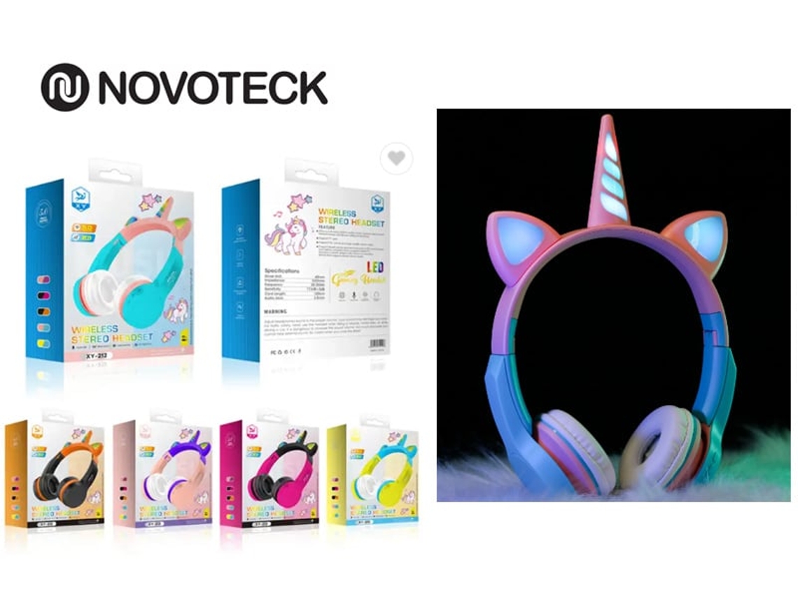Auriculares Xy Formato Unicornio Bluetooth