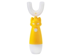 Escova De Dentes Elétrica Infantil, Em Forma De U À Prova D'água Ultrassônica 360 Limpeza Automática Escova De Dentes Infantil 3-7 Anos