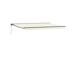Vidaxl Estrutura De Toldo Creme 500 × 300 Cm
