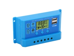 Controlador De Carga Solar Laxiscreed Pwm Com Display Lcd E Parâmetros Ajustáveis