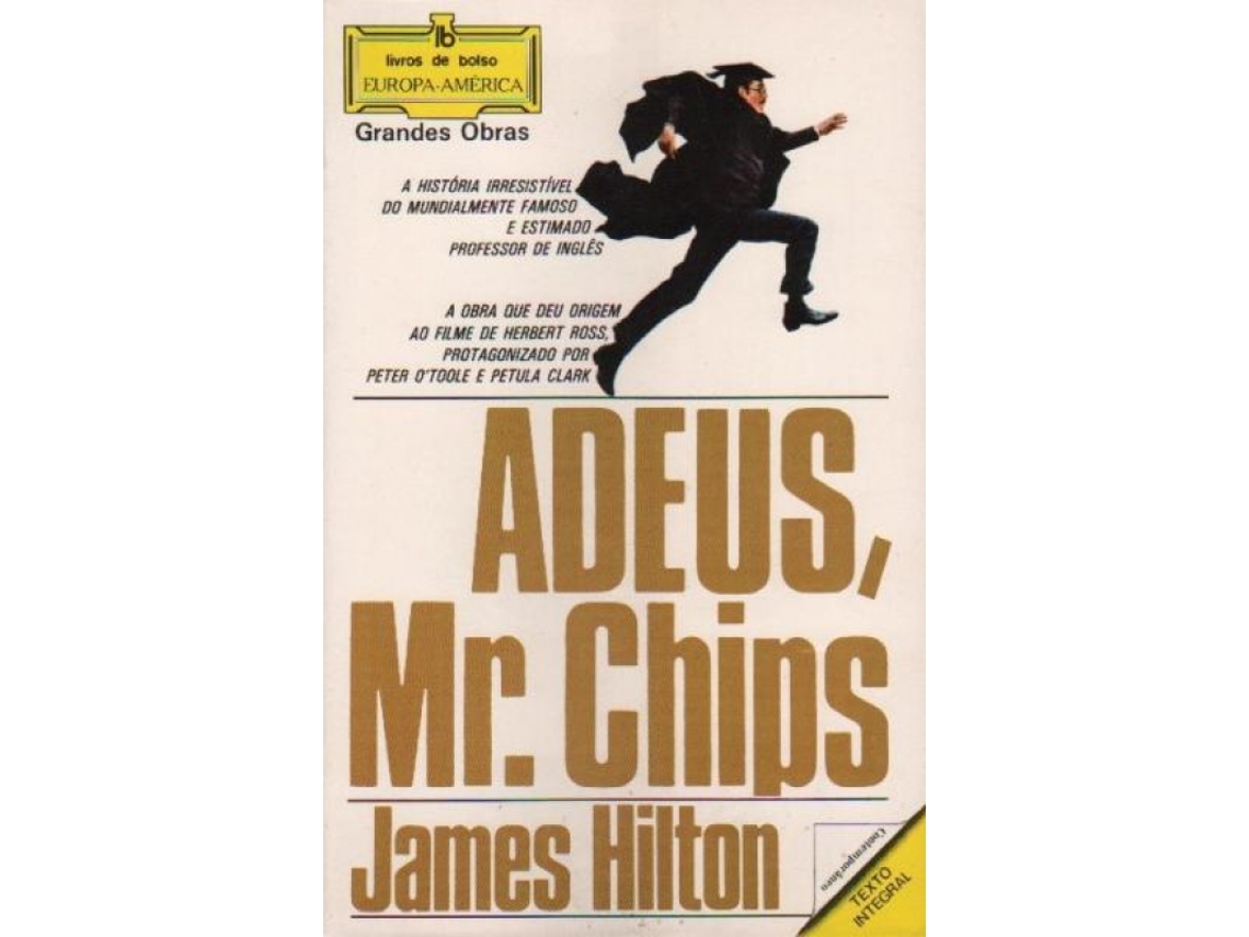 Livro Adeus, Mr. Chips .