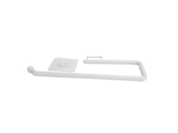 Suporte de Rolo de Papel Parede Banheiro Cozinha Branco