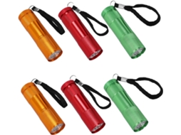 Conjunto De 6 Mini Lanternas Led Portáteis Para Camping De Emergência.