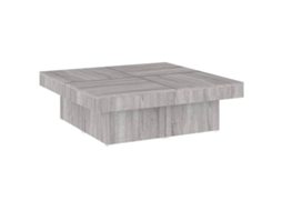 Coffee Table, Coffee Tables Vidaxl Cinzeto Madeira Processada (n/a)