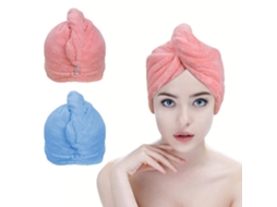 Toalha De Microfibra Para Cabelo, Acompanhante De Luxo Para Cuidados Com Os Cabelos, Secagem Rápida E Absorvente, Para Secagem Fácil Em Casa Ou Em