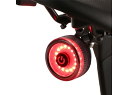 Luz Traseira De Bicicleta Inteligente - Visibilidade De 260 Graus, Recarregável Por Usb (preta)