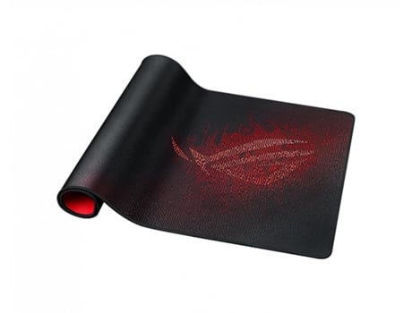 Tapete de Rato Gaming ASUS Rog Sheath XXL (Antiderrapante) — Preto e Vermelho