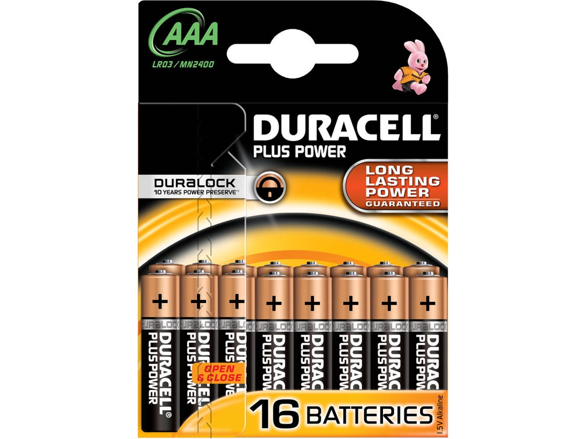 Pilhas DURACELL Plus Power 12xAAA alkaline