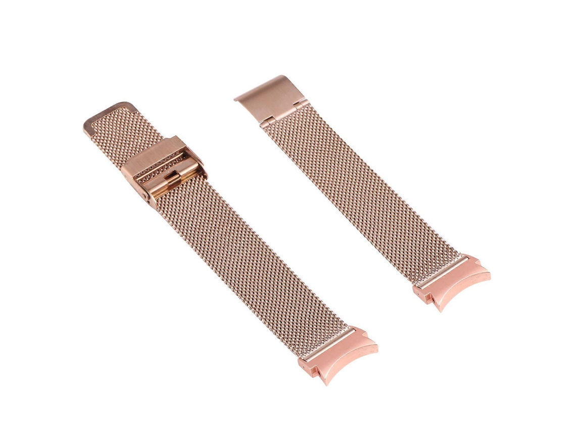 Pulseira Milanese Com Fivela Dupla De Segurança Para Samsung Galaxy Watch4 40mm/44mm