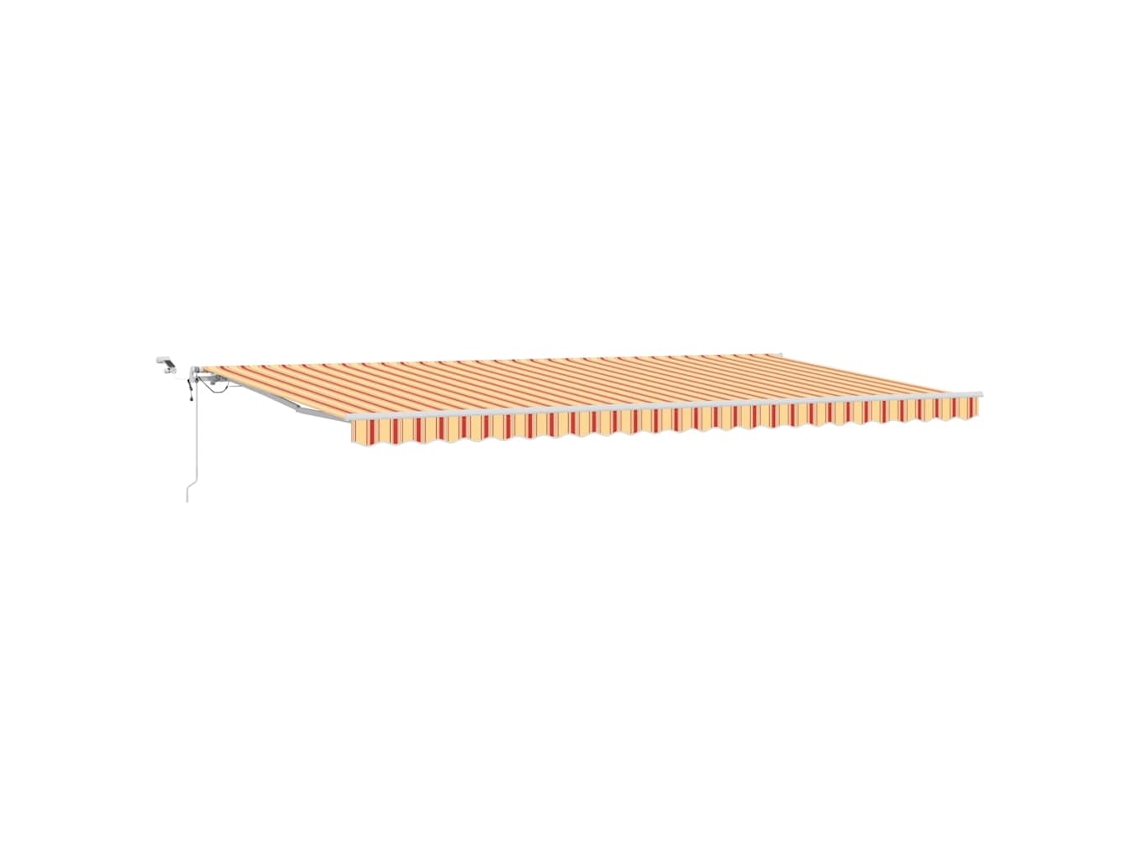 Conjunto 1 Tecido De Toldos Vidaxl Amarelo Poliéster (600 × 300 Cm)