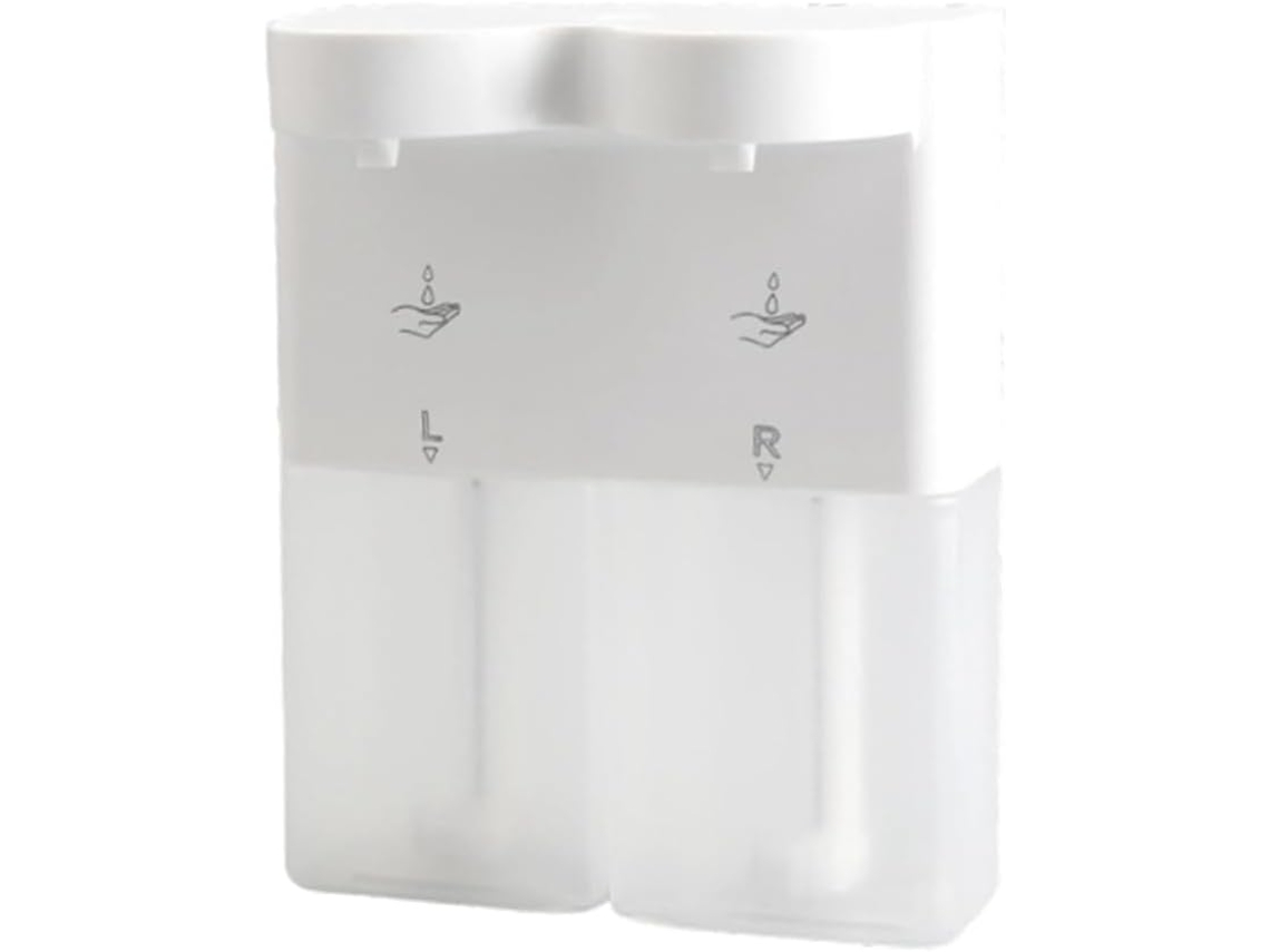 Dispensador De Sabonete Líquido Com Duas Saídas, Carregamento Usb, Ajuste De 3 Níveis E Instalação N Gokoco