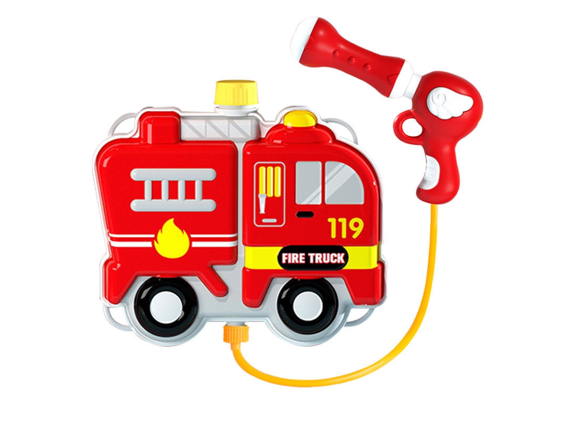 Yuysan Pistola De Água Mochila Infantil, Modelo Camião De Bombeiros, 2500 Ml