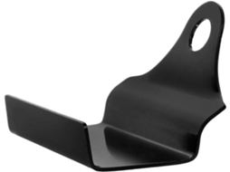 Suporte De Fixação Para Moto Em Metal Preto, Montagem Fácil E Design Elegante, Voltímetro Compatível Padrão