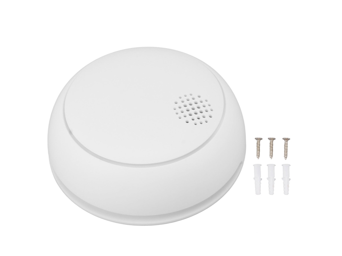 Detector de fumaça inteligente Zigbee para sua casa (com alarme sonoro e visual, para detecção de segurança na cozinha)