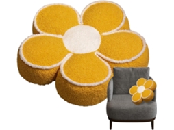 Almofada Fofa Em Formato De Flor, Almofada Tatami Macia | Decoração Floral