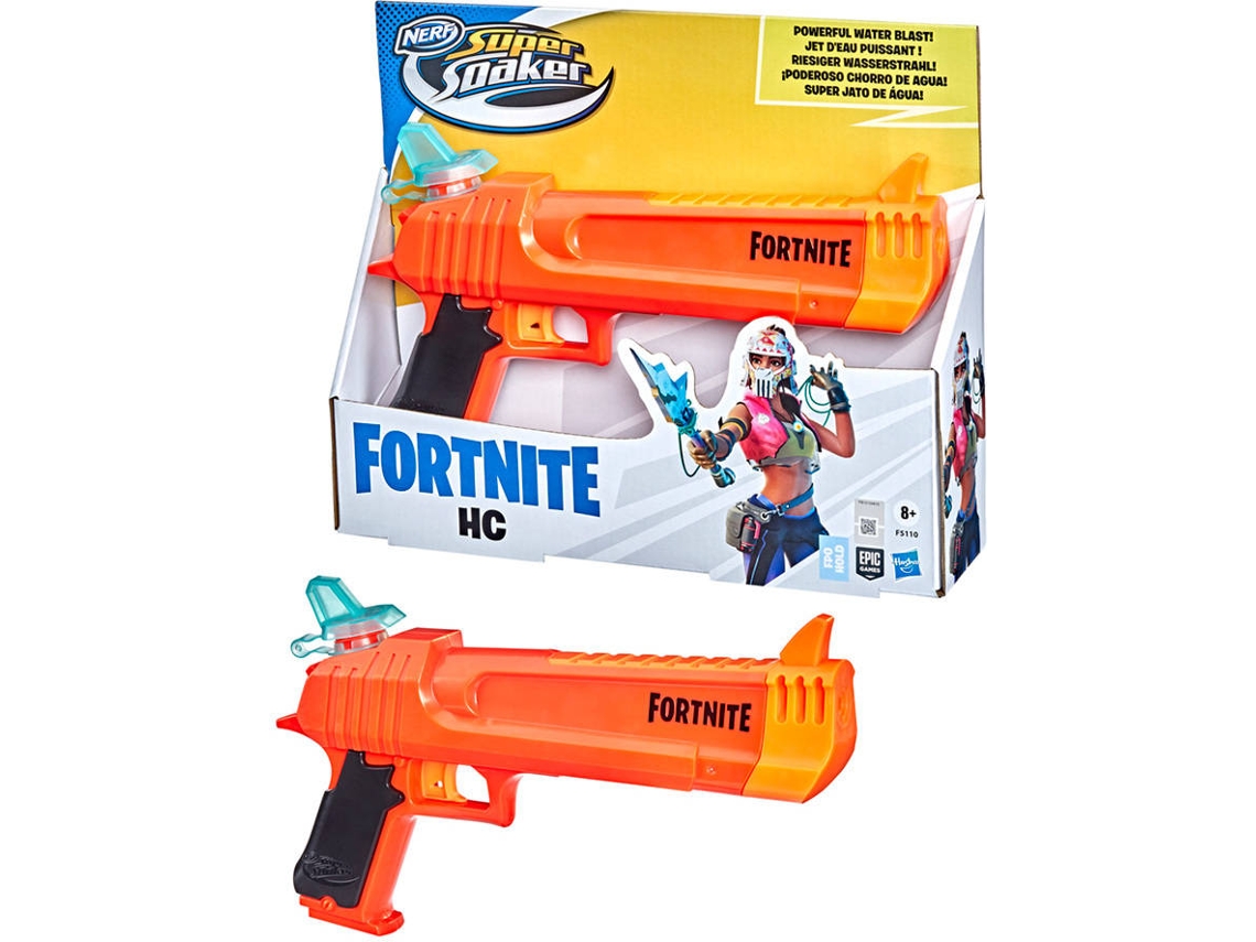 Lançador De Água Nerf Super Soaker Fortnite Hc-E Hasbro em