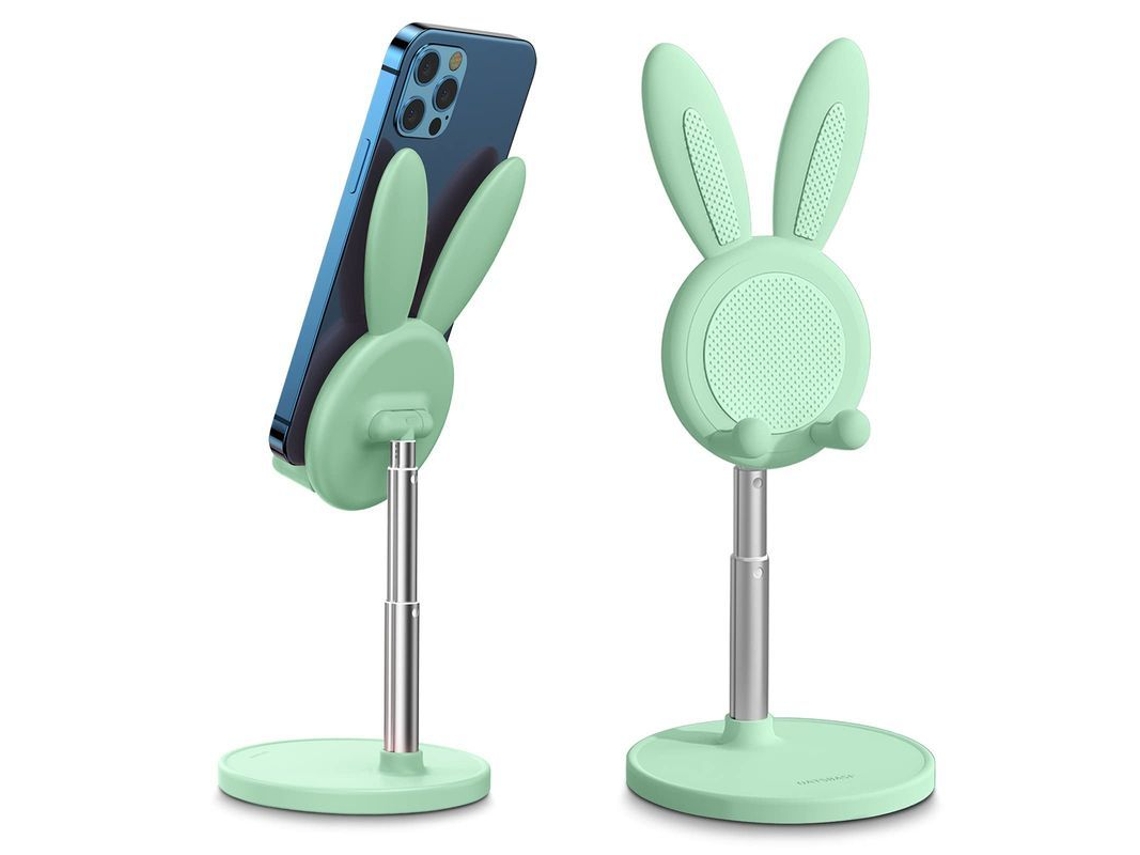 Suporte de telefone 2026 com coelho bonito, compatível com iPhone, Kindle, iPad, Switch, tablets e outros S/MARCA