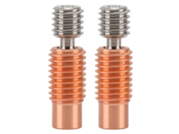 2 Peças Bocal Gola De Quebra Calor Threaded Tubo Acessório Impressora 3d Para V6