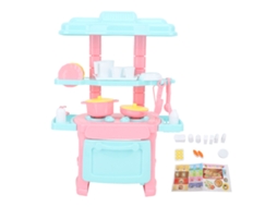 48 Peças Conjunto De Brinquedos De Cozinha Realista Para Brincadeira Imitativa Com Bordas Suaves
