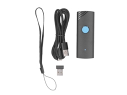 Scanner de Código de Barras Sem Fio 1d 2d Mini Bt Usb para Tablet Celular Pc | S/MARCA