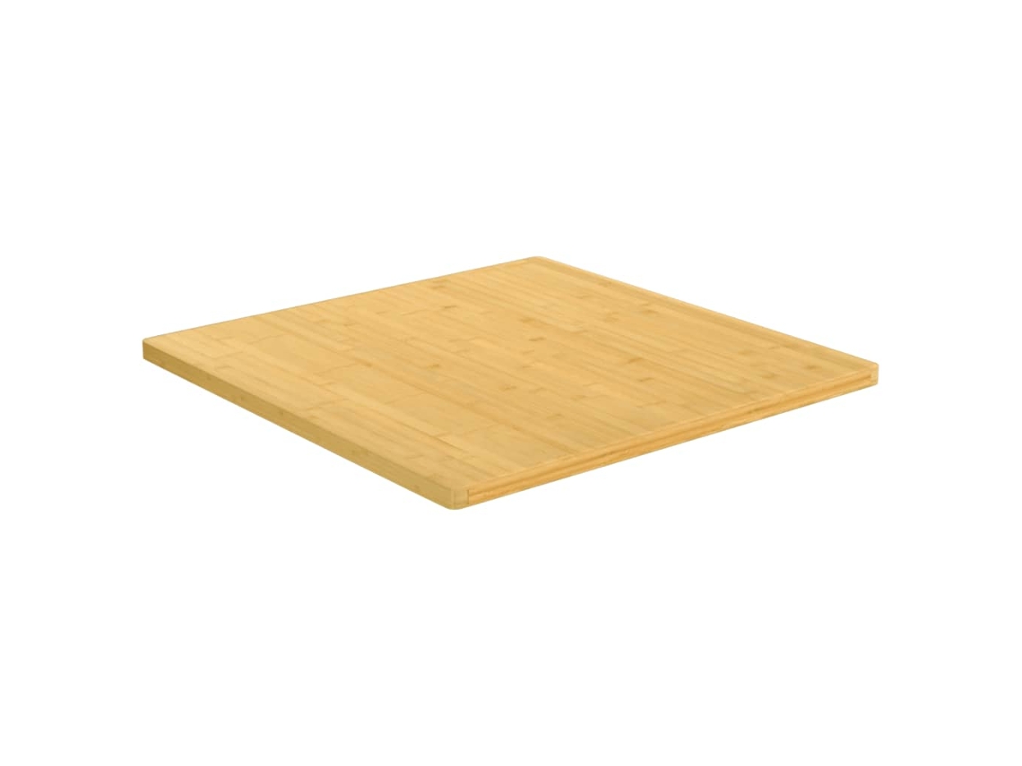 Tampo De Mesa | Tampo De Secretária 90x90x2,5 Cm Bambu Lovely Home