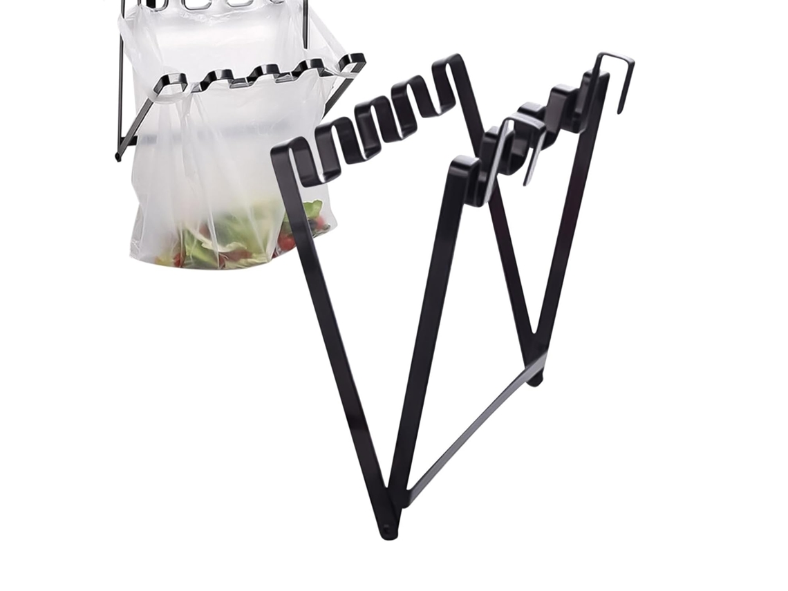 Lixeira De Porta Dobrável Com Sacos De Lixo Sem Furos Lixeira Para Cozinha, Acessórios De Cozinha Sem Alça Para Quarto,