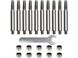 Afiador De Motosserra, Afiador De Motosserra, Afiador De Corrente, Motosserra E Afiador, 4,8 Mm Zeuxo (10 Peças)