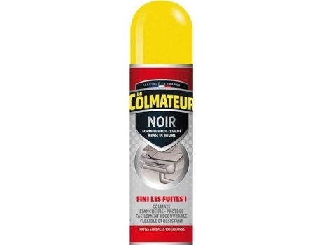 Spray Colmateur Le Colmateur Preto 250 Ml Impermeabilizante Aerossol Fácil De Aplicar