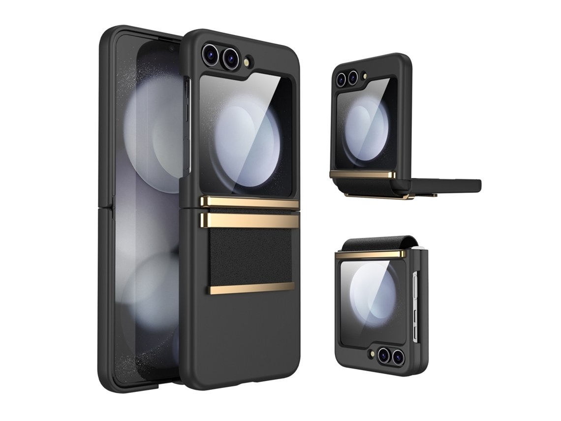 Zsanfs Capa Pele Pu, Cor Preto